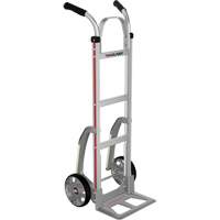 Knocked Down Hand Truck, Dual Handle, Aluminum, 48" Height, 500 lbs. Capacity NTL Industrial