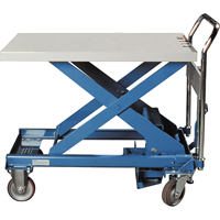 Dandy Lift™ Scissor Lift Table, 28" L x 17-7/10" W, Steel, 330 lbs. Capacity MA431 | NTL Industrial