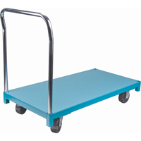 Chariots à plate-forme en acier