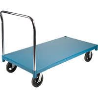 Heavy-Duty Platform Truck, 60" L x 30" W, 2000 lbs. Capacity, Rubber Casters NTL Industrial