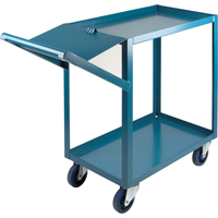 Order Picking Carts, 36" H x 18" W x 46" D, 2 Shelves, 1200 lbs. Capacity MB440 | NTL Industrial