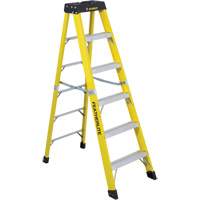 Industrial Heavy-Duty Stepladders (6400 Series), 6', Fibreglass, 300 lbs. Capacity, Type 1A NTL Industrial