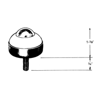 Billes de manutention en acier NTL Industrial