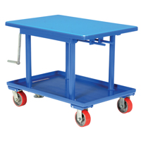 Table &eacute;l&eacute;vatrice hydraulique, 24" lo x 36" la, Acier, Capacit&eacute; 2000 lb NTL Industrial