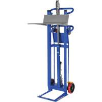 Hydra Lift Platform Stacker, Foot Pump Operated, 750 lbs. Capacity, 52" Max Lift NTL Industrial