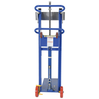 Hydra Lift Platform Stacker, Foot Pump Operated, 750 lbs. Capacity, 52" Max Lift NTL Industrial