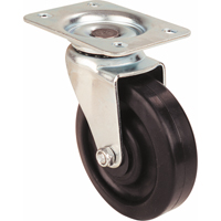 Light-Duty Caster, Swivel, 3" (76 mm), Polyolefin, 250 lbs. (113 kg.) NTL Industrial
