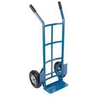 Heavy-Duty Hand Truck, Dual Handle, Steel, 46" Height, 800 lbs. Capacity NTL Industrial