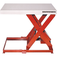 Scissor Lift Table, Steel, 36" L x 20" W, 550 lbs. Capacity MK810 | NTL Industrial