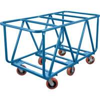 Chariot à plateforme pour matériaux de construction, 60" x 30" x 33", Capacité 2500 lb ML141 | NTL Industrial