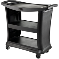 Chariot de service de direction, 3 tiers, 20" x 38" x 39", Capacit&eacute; 300 lb NTL Industrial