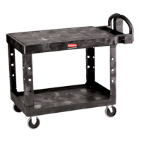 Chariot utilitaire robuste a/tablette plate - 4525-00, 2 tiers, 25-7/8" x 33-3/10" x 43-9/10", Capacit&eacute; 500 lb NTL Industrial