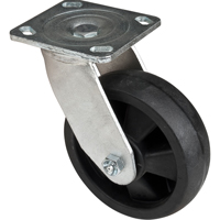 Hi-Temp Caster, Swivel, 6" (152.4 mm), Nylon, 880 lbs. (399 kg.) NTL Industrial