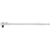 Cl&eacute; &agrave; rochet &agrave; t&ecirc;te ovale et manche long RHQ-38L, Prise de 3/8", Poign&eacute;e Ergonomique NTL Industrial