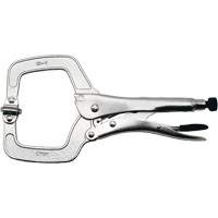 Super Heavy-Duty Locking C-Clamp with Swivel Pad, 11" (279 mm) Capacity NTL Industrial