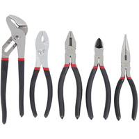 IPL-5S ITC&reg; Professional Cushion Grip Pliers Set, 5 Pieces NTL Industrial