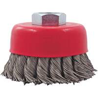CK3201T Brosse fils nou&eacute;s torsad&eacute;s, 3" dia. x 5/8"-11 arbre NTL Industrial