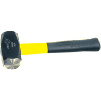 Heavy-Duty Drilling Hammer, 3 lbs., 10-1/2", Fibreglass Handle NTL Industrial