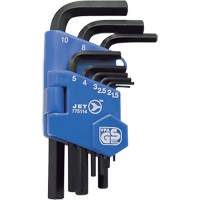 JHK-9M Short Arm Hex Key Set, 9 Pcs., Metric NTL Industrial
