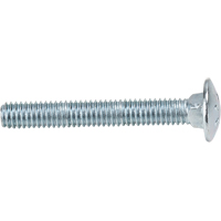 Boulon de carrosserie standard, 5/16" x 3" lo, Zinc Cr+3, Cors&eacute; NTL Industrial