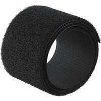 Attache ignifug&eacute;e, Boucle, 50 vg x 3/4", Cousu, Noir NTL Industrial