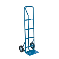 All-Welded Hand Truck, P-Handle Handle, Steel, 51" Height, 600 lbs. Capacity NTL Industrial
