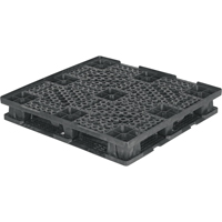 Double Deck Stackable Pallets, 4-Way Entry, 48-7/10" L x 45.7" W x 7-1/2" H MN168 | NTL Industrial