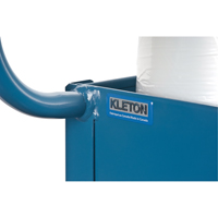 Deep Lipped Service Cart, 2 Tiers, 24" W x 47" H x 36" D, 1200 lbs. Capacity NTL Industrial