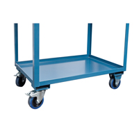 Chariots de service mobiles, 2 Tiers, 24" la x 57" h x 40" p, Capacit&eacute; 1200 lb NTL Industrial