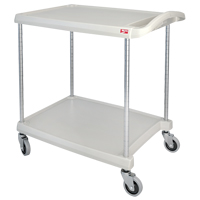 myCart Utility Cart, 2 Tiers, 20" x 35-1/2" x 30", 300 lbs. Capacity NTL Industrial