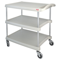 myCart Utility Cart, 3 Tiers, 20" x 35-1/2" x 30", 400 lbs. Capacity NTL Industrial