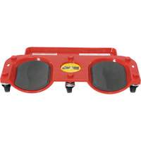 Socle roulant pour les genoux, Plastique, Rouge, Capacit&eacute; 350 lb NTL Industrial