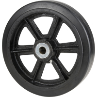 Mold-On Rubber Wheels, 12" (304.8 mm) Dia. x 2.5" (63.5 mm) W, 1200 lbs. (544 kg.) Capacity MN693 | NTL Industrial
