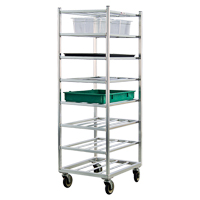 Chariot &agrave; tablettes, 8 Tiers, 20-7/8" la x 67" h x 27" p, Capacit&eacute; 600 lb NTL Industrial