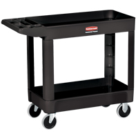 Heavy-Duty Utility Cart - 4520-89, 2 Tiers, 25-7/8" x 33-1/4" x 45-1/4", 500 lbs. Capacity NTL Industrial
