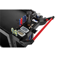 Heavy-Duty Adaptable Utility Cart, 2 Tiers, 17-3/4" x 36" x 46-1/5", 500 lbs. Capacity NTL Industrial