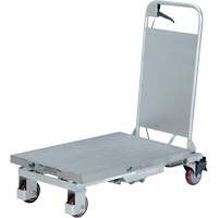 Table &eacute;l&eacute;vatrice hydraulique manuelle &agrave; ciseaux, 27-1/2" lo x 17-5/8" la, Partiellement en acier inoxydable, Capacit&eacute; 400 lb NTL Industrial