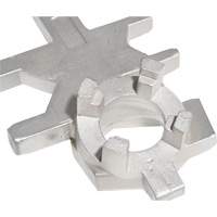 Cl&eacute; pour baril, Ouverture de 3/4"/2", Poign&eacute;e 9-1/2", Acier inoxydable NTL Industrial