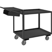 Order Picking Cart, 40-1/4" H x 24-1/4" W x 52-3/8" D, 2 Shelves, 1200 lbs. Capacity MO997 | NTL Industrial
