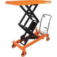 Hydraulic Scissor Lift Table, 48" L x 24" W, Steel, 1540 lbs. Capacity MP012 | NTL Industrial