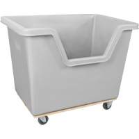 Easy Access Box Truck, Polyethylene, 45-3/4" L x 31-1/4" W x 37-3/4" H, 22 cu. ft. Volume, 1000 lbs. Capacity NTL Industrial