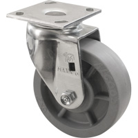 Emaxx Caster, Swivel, 4" (101.6 mm), Envirothane, 1000 lbs. (453.6 kg.) NTL Industrial