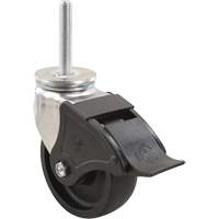 Emaxx™ RollX™ Wow Caster, Swivel with Brake, 4" (101.6 mm) Dia., 1200 lbs. (544.3 kg.) Capacity MP055 | NTL Industrial