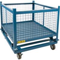 Dolly for Stacking Container, 48.5" W x 40-1/2" D x 10" H, 3000 lbs. Capacity MP096 | NTL Industrial