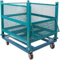 Dolly for Open Mesh Container, 40.5" W x 34-1/2" D x 10" H, 3000 lbs. Capacity MP097 | NTL Industrial