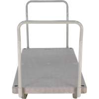 Chariot &agrave; plateforme en plastique robuste, 60" lo x 30" la, 3000 lb cap, Roues Polyur&eacute;thane NTL Industrial