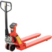 Eco Weigh-Scale Pallet Truck with Thermal Printer, 45" L x 22.5" W, 4400 lbs. Cap. MP256 | NTL Industrial