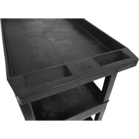 Tub Cart, 3 Tiers, 35-1/4" x 36-1/4" x 18", 300 lbs. Capacity NTL Industrial