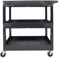 Tub Cart, 3 Tiers, 35-1/4" x 36-1/4" x 18", 300 lbs. Capacity NTL Industrial