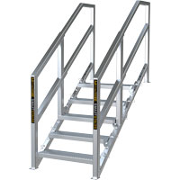 3-5 Step Telescopic Aluminum Smart Stairs NTL Industrial
